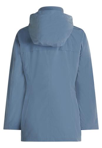 Outdoorjacke 42 Leicht tailliert - Country Blue