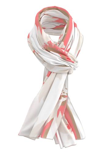 Accessoires SALTED TANGERINE mit floralem Dessin - Tangerine/affogato/ecru/cream