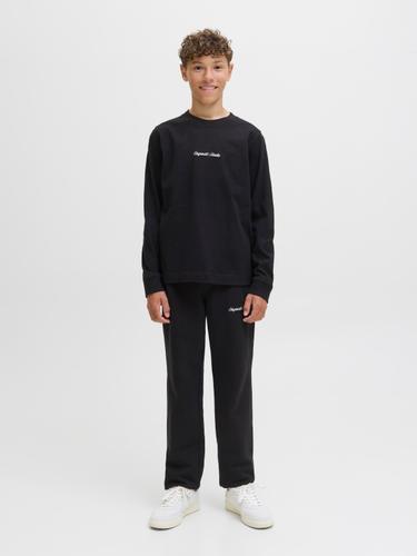 JORNORREBRO EMB TEE LS CREW NECK JNR
