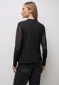 Mesh Turtleneck Shirt 40 - Black