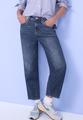 Barrel Leg Jeans 25/28 - Medium Blue Washed
