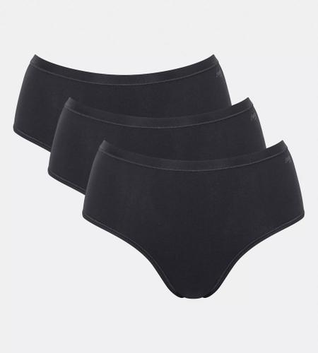 sloggi GO Daily Cotton Midi 3P Schwarz XL
