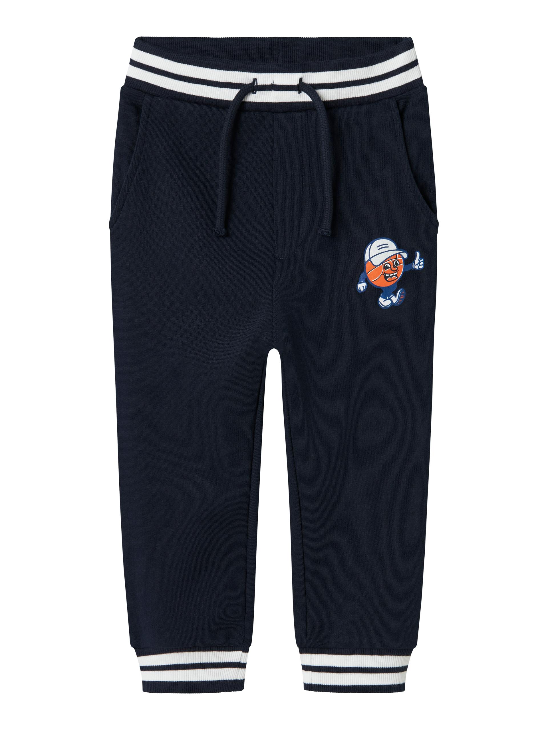 NMMKANE NREG SWEAT PANT UNB 110 Normal geschnitten - Navy Blazer