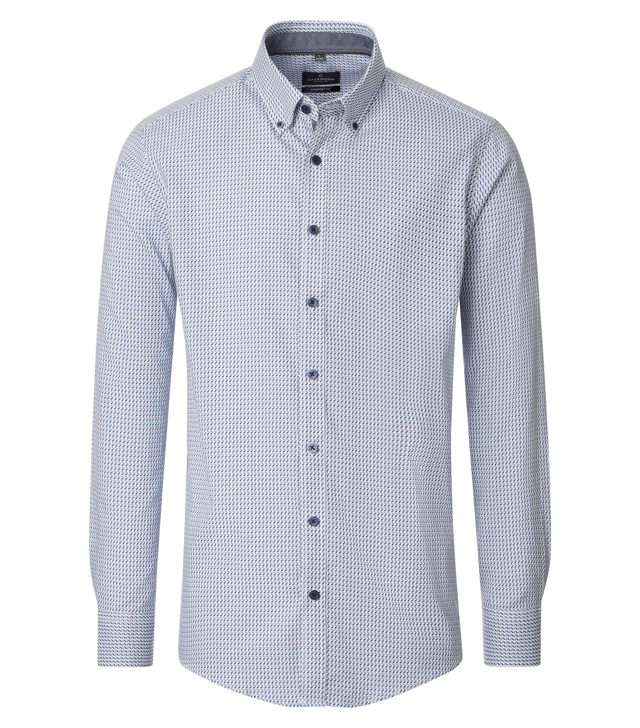 Freizeithemd M Comfort Fit - Blau