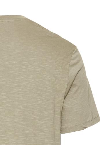 T-Shirt mit Print aus Organic Cotton Grün M