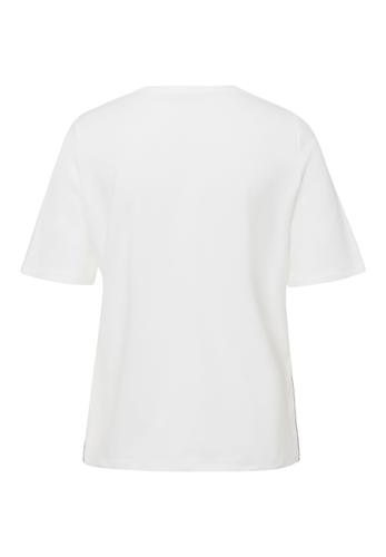 Shirt mit Motivprint - Weiß / 40