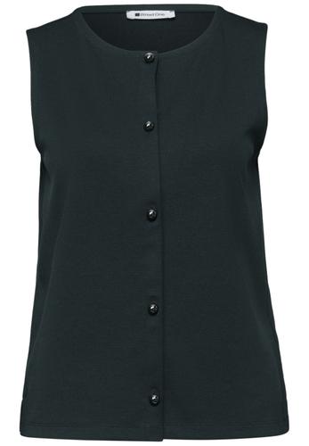 Weste aus Jersey mit Rundhals 38 - Deep Bound Green