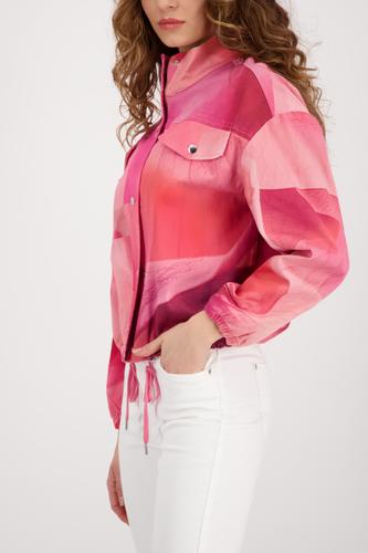 Jacke mit Allover-Muster 38 - Spring Flower Gemustert