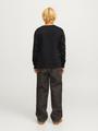 JJLUKE SWEAT CREW NECK JNR 176 Normal geschnitten - Black