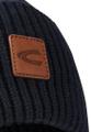 Beanie aus einem Baumwoll-Kaschmir-Mix Blau OS