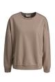 Oversize Sweatshirt Backpatch S - Taupe