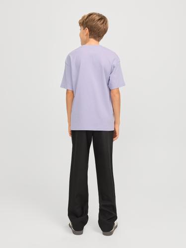JJESTAR JJ TEE SS NOOS JNR 152 Locker geschnitten - Languid Lavender