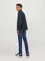 JORCOZY FLANNEL CHECK SHIRT LS JNR 164 Locker geschnitten - Navy Blazer