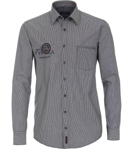 Freizeithemd L Casual Fit - Blau