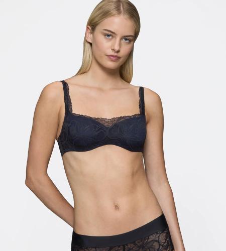 Body Make-Up Illusion Lace Balconette 85B - Schwarz