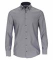 Dobby Hemd uni 40 VM - Blau