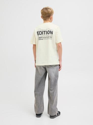 JCODYNAMIC DUST TEE SS CREW NECK JNR 176 Locker geschnitten - Sweet Corn
