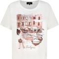 T-Shirt mit City-Print 44 - Cream