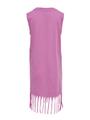 KOGMAY S/S FRINGES DRESS JRS 158/164 Normal geschnitten - Super Pink