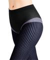 FALKE Houndstooth 15 DEN Damen S-M - Deep Royal