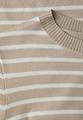 Gestreifter Pullover 38 - Cotton Beige
