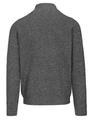 Zip Stehbund Strickjacke L - Blue Navy Mel.