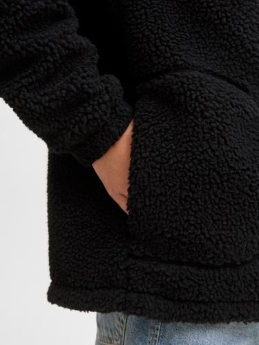 JJESOHO TEDDY JACKET SN JNR 176 - Black