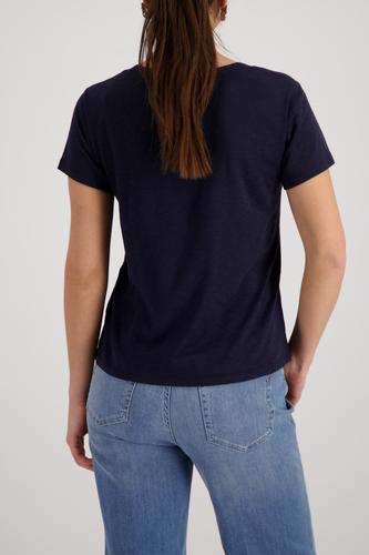 T-Shirt mit Strasssteinen