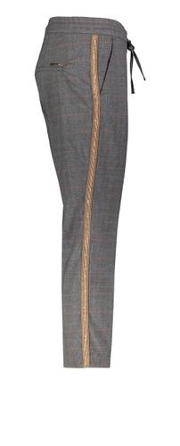 MAC JEANS - EASY chain galloon, Light wool look 44/OL - Grau