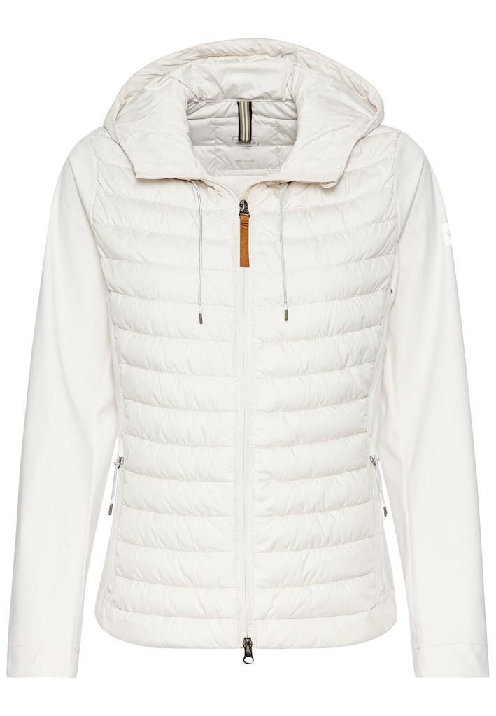 Steppjacke aus recyceltem Polyester Weiß 42
