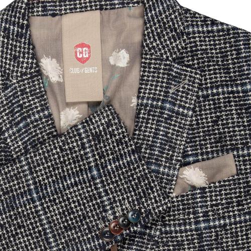 Sakko/Jacket CG Chris SV 48 slim fit - Blau Dunkel