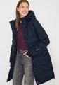 Mantel mit nahtloser Steppung L - Dark Navy Blue