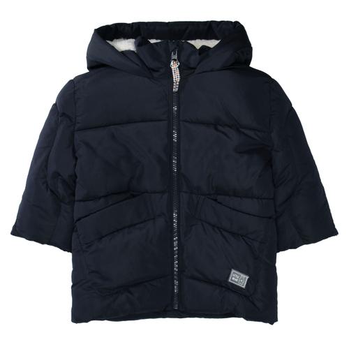 Jacke mit Wording auf der Kapuze 74 bequem - Deep Marine