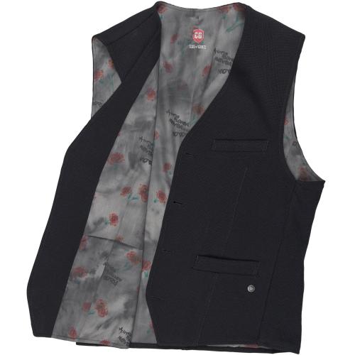 Weste/Waistcoat CG Mosley 48 slim fit - Blau Dunkel