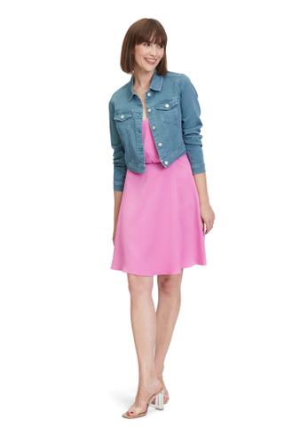Jeansjacke 40 Figurnah - Smoky Teal