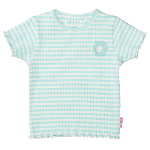 Md.-Rib-T-Shirt 104/110 - Aqua Str