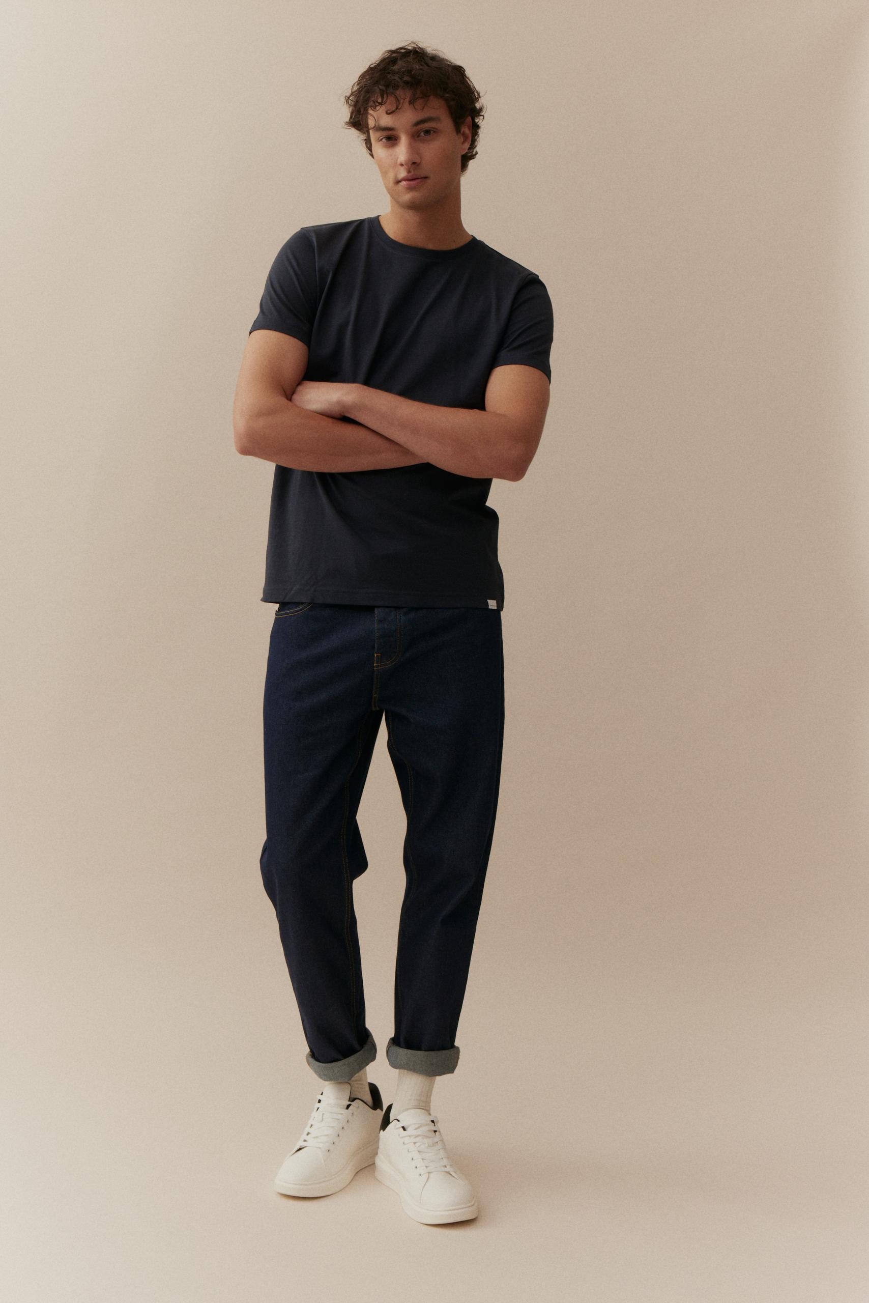 NOS Rundhals T-Shirt 1/2 M - Night Blue