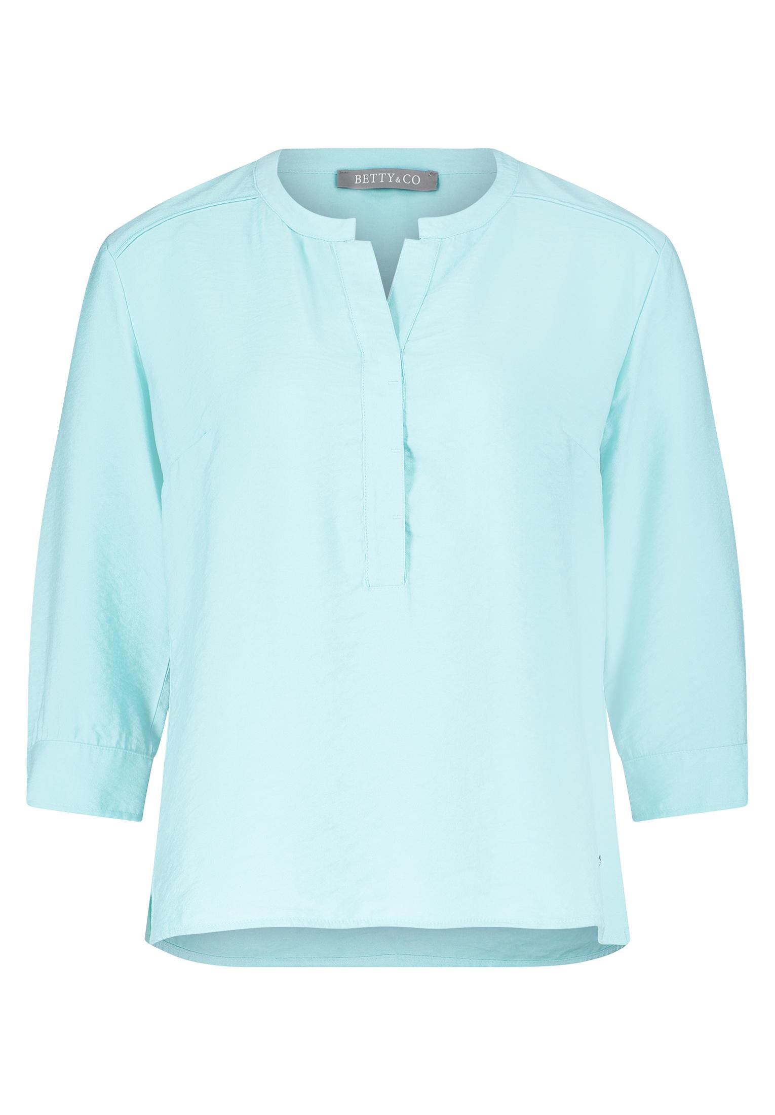 Casual-Bluse 38 Gerade - Türkis