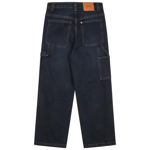 Kn.-Worker-Jeans 158 - Dark Blue Denim