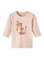 NBFOLIS LS TOP BOX 74 Normal geschnitten - Rose Smoke