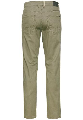 Regular Fit 5-Pocket Hose Grün 38/30