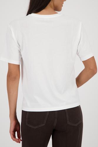 T-Shirt mit Schmuckdetails 36 - Off-white