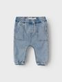 NBMBEN U-SHAPE R JEANS 8350-YB F 56 Übergroß - Light Blue Denim