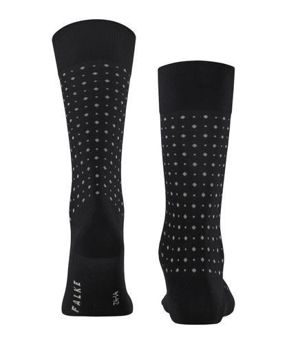 FALKE Polished Dot Herren 43-44 - Black
