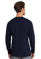 Langarmshirt Rundhals 48 - Dunkelblau