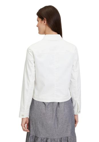 Jeansjacke 46 Leicht tailliert - Rohweiß