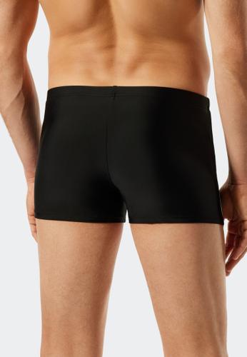 Badehose Komfort mit Bein 7 - Schwarz