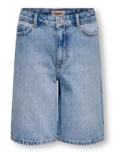 KOGSONNY HW WIDE DNM SHORTS NOOS 152 Normal geschnitten - Light Blue Denim