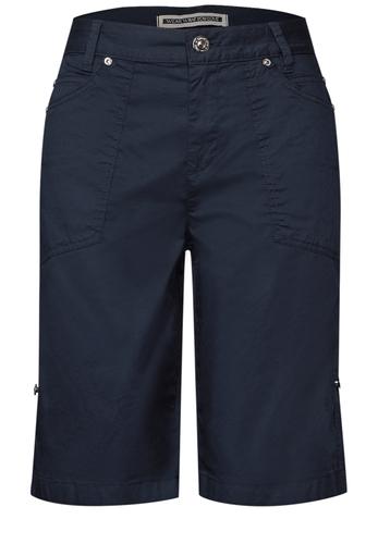 Bermuda mit Turn-Up 34 - Deep Blue
