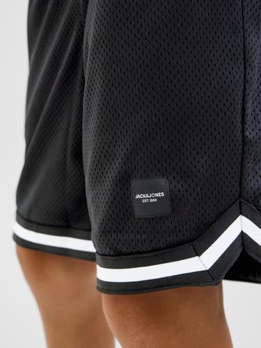 JPSTKARL ENERGIZE MESH SHORTS LNG JNR 176 Locker geschnitten - Black